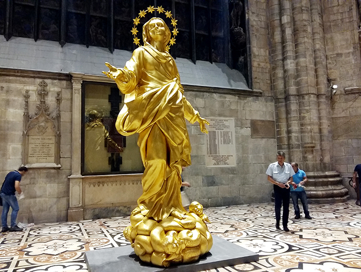 La Madonnina del Duomo di Milano